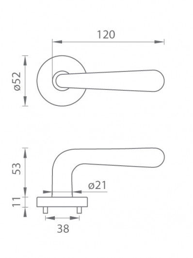 Tupai TI - BONA - R 293 Povrch: WS - Biela mat (152)