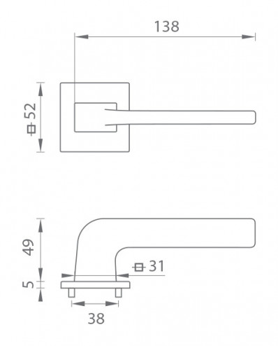 Tupai TI - DARA - HR 4007 5S Povrch: PVD ANT - PVD antracit (162)