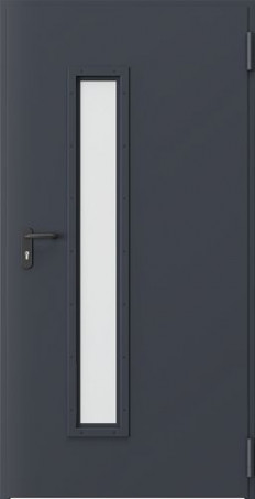 Porta Doors Steel EI60 Standard model 2 dvere+zárubňa+kľučka