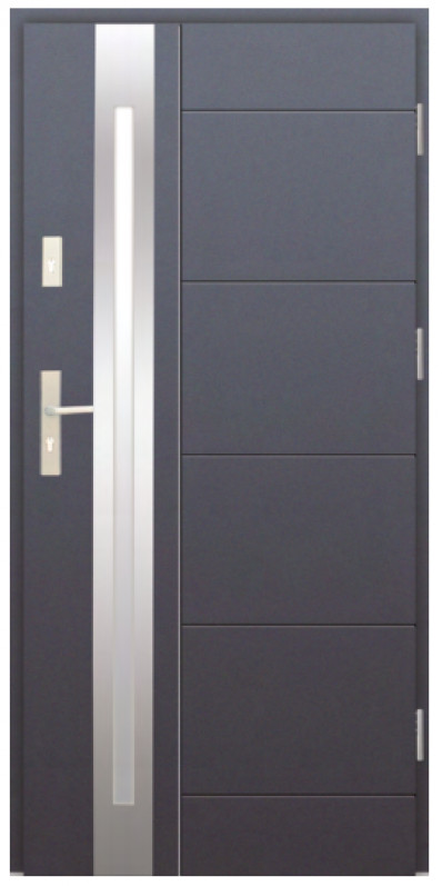 Wiked Termo Prestige 25 C presklenné - Set dvere + zárubňa + kľučka