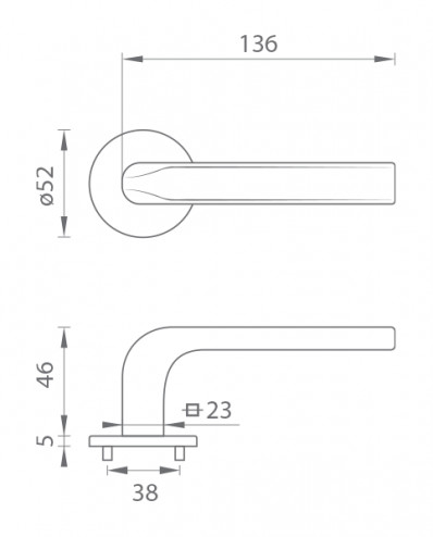 Tupai TI - IDEAL - R 4162 5S NP - Nikel/perla