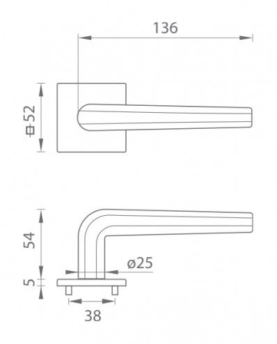 Tupai TI - OKTAGON - HR 4160 5S OCS - chróm brúsený