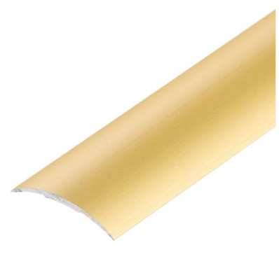 Cezar Profil AL prechodový 30 mm, elox Zlato 02, 0,9 bm, samolepiaci oblý, LPO30K 