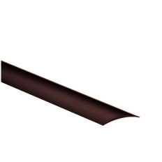 Cezar Profil AL prechodový 40 mm, elox Bronz tmavý 04, 0,9 bm, samolepiaci oblý, LPO40K 