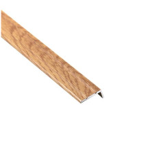 Cezar Profil AL schodový "L" 25x10 mm, fólia Dub ušľachtilý 19, 1,35 bm, samolepiaci, LSW10K 