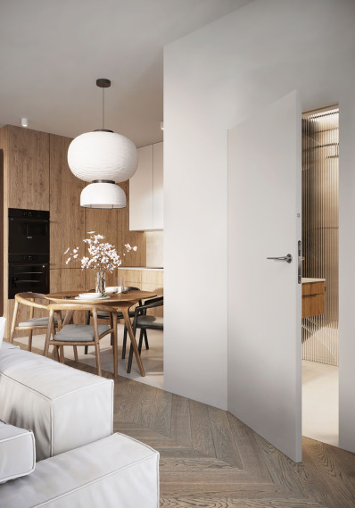 Porta Doors Hide 1.1 reverzné otvárané dnu + skrytá zárubňa