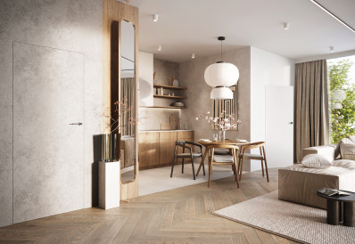 Porta Doors Hide 1.1 reverzné otvárané dnu + skrytá zárubňa