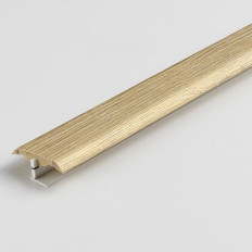3v1 Prechodový profil laminátový, Dub Nova bielený, 1731953, 1000x48x9 mm