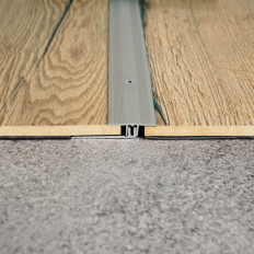 Profil AL prechodový Egger 34 mm, elox Striebro, 1 m, skrutkovací na podlahy hr. 6,5-16 mm, Typ 101 - 1483066