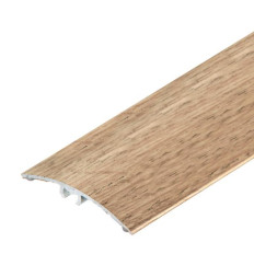 Profil AL prechodový 37 mm, fólia Dub svetlý 15, 0,93 m, samolepiaco-narážací oblý, LW375w1 Cezar