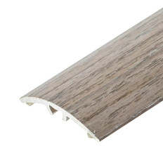 Profil AL prechodový 37 mm, fólia Dub Manila 30, 0,93 m, samolepiaco-narážací oblý, LW375w1 Cezar