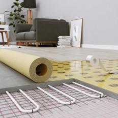 Podložka SOLIDSTEP ALL FLOOR 100 1,1 mm PUM s parozábranou a vodiacimi čiarami na rezanie