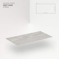 Obkladový panel Modee - Tile Stone essence Palatina White WMT 545S 600x1200x4 mm Stripes