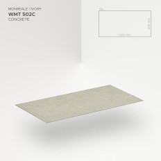 Obkladový panel Modee - Tile Stone essence Monreale Ivory WMT 502C 600x1200x4 mm Concrete