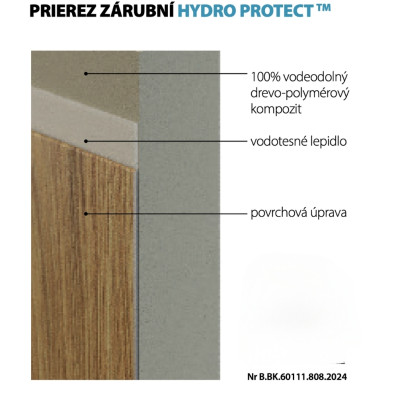 Porta Doors Zárubňa Hydro Protect pre hr.steny 80-120mm A-B
