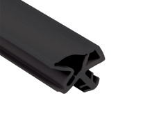 OS - Tesnenie pre zárubne (bezfalcové dvere) L 5701 - Čierna matná