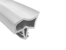 OS - Tesnenie pre obložkové zárubne (falcované dvere) EV 3967 - biela lesklá