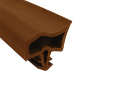 OS - Tesnenie pre obložkové zárubne (falcované dvere) EV 3967 - hnedá matná