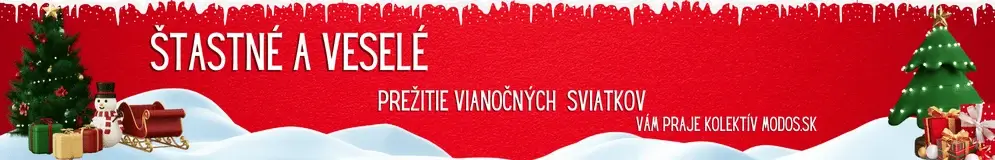 Šťastné a veselé prežitie Vianočných sviatkov vám praje kolektív MoDoS.sk