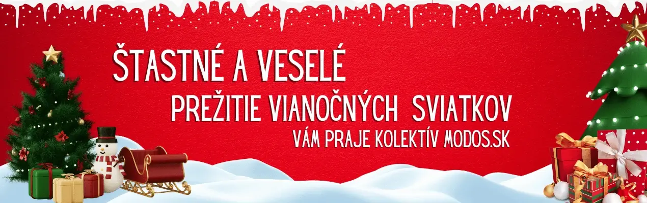 Šťastné a veselé prežitie Vianočných sviatkov vám praje kolektív MoDoS.sk
